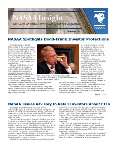 NASAA Insight Summer 2011 Cover