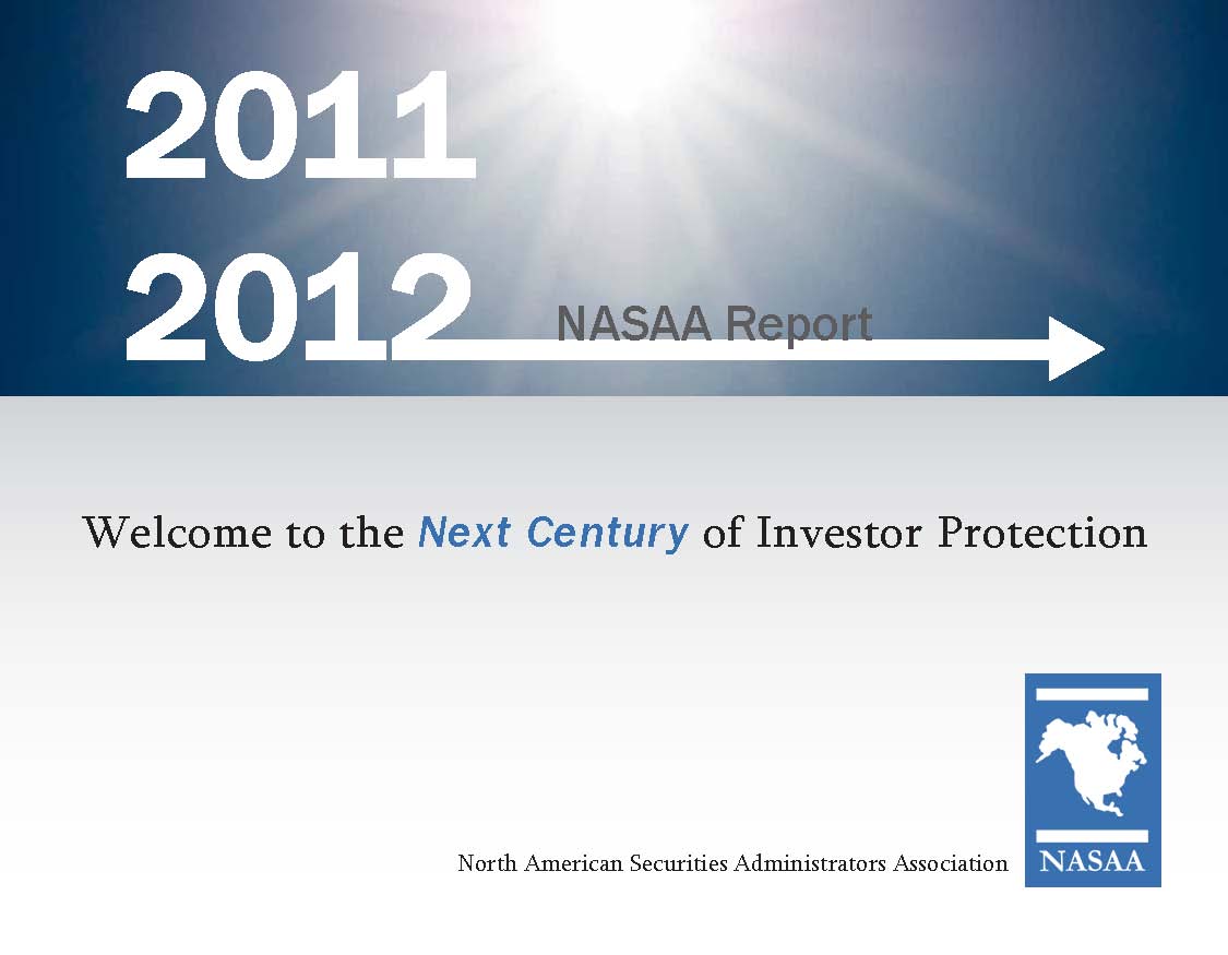 NASAA 2011 Annual Report_Cover
