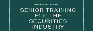 SENIOR TRAINING FOR THE SECURITIES INDUSTRY