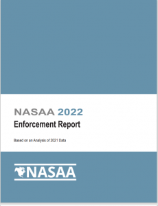 2022 Enforcement Report Cover Image