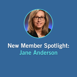 New Member Spotlight - Jane Anderson